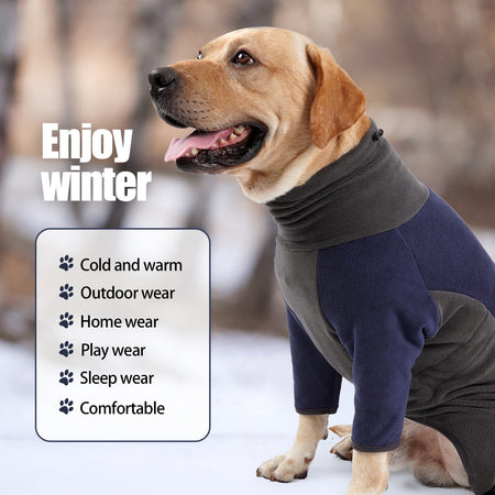 Adjustable and waterproof dog winter jacket, suitable for small to large breeds.