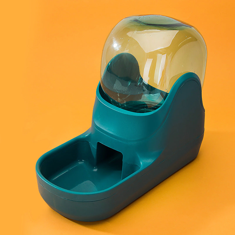 A image of Snugglebugsupply PetSafe Automatic Feeder - Water and Food Feeder, Variant color:  blue.