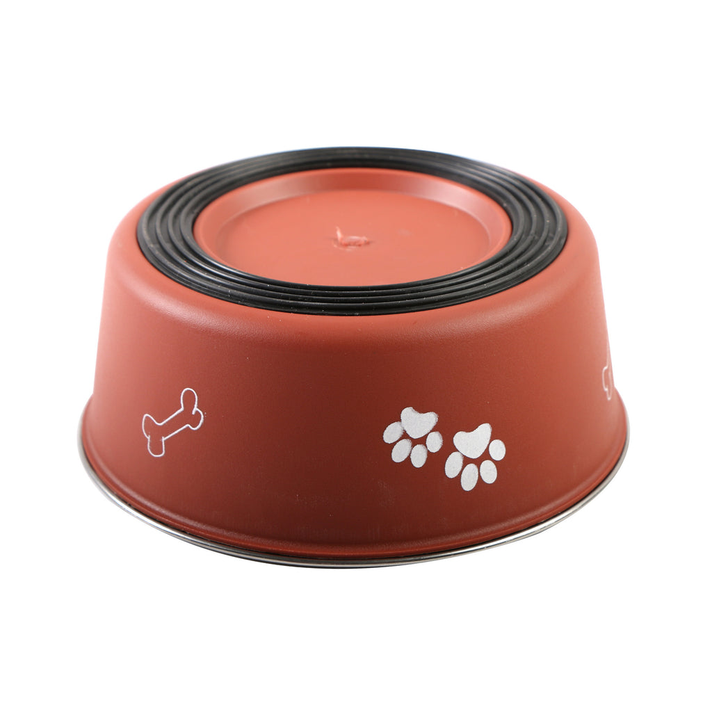 a display image of snugglebugsupply's Pet Stainless Steel Food Bowl