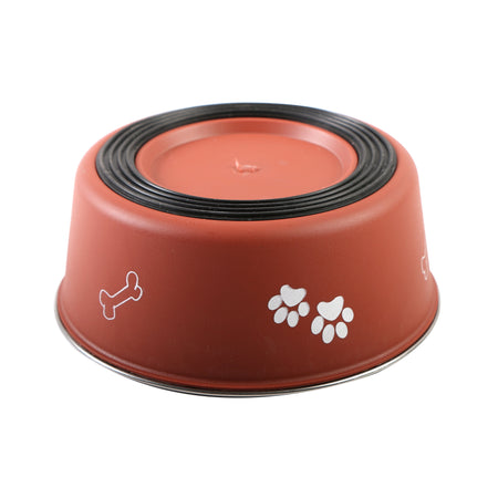 a display image of snugglebugsupply's Pet Stainless Steel Food Bowl