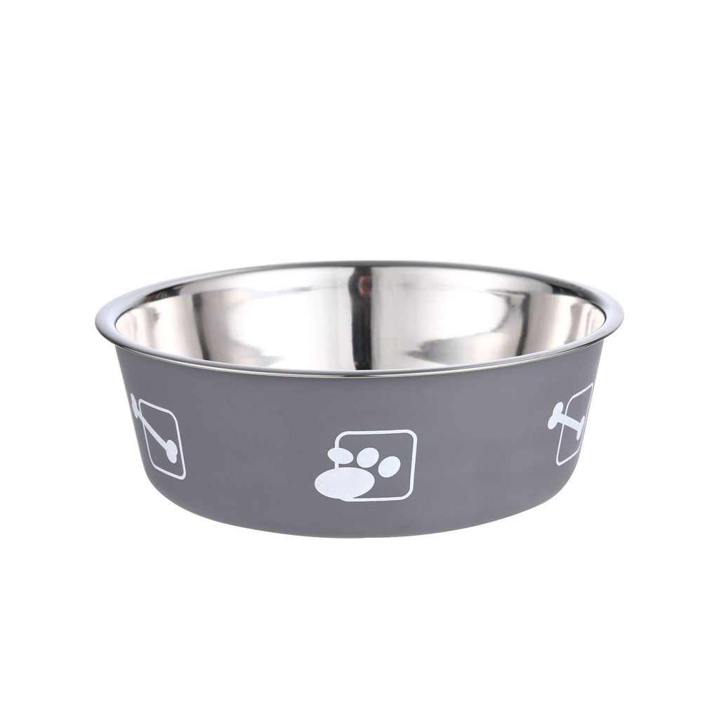 a display image of snugglebugsupply's Pet Stainless Steel Food Bowl