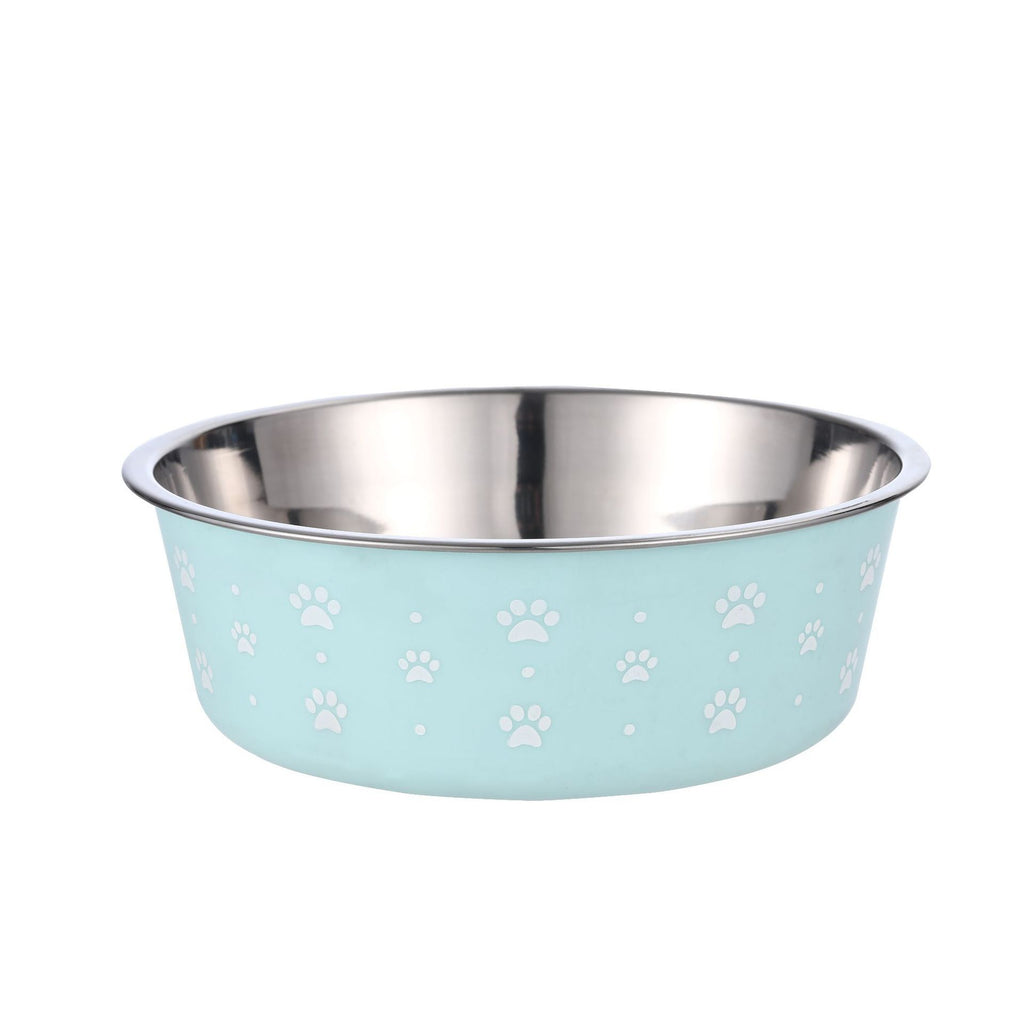 a display image of snugglebugsupply's Pet Stainless Steel Food Bowl