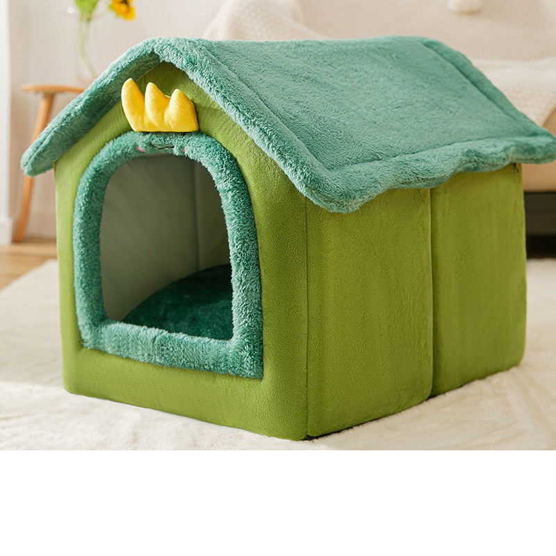 a display image of the Snugglebugsupply's Removable and Foldable Pet House