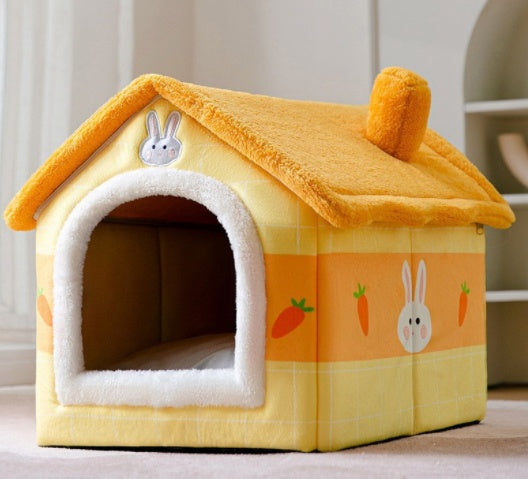 a display image of the Snugglebugsupply's Removable and Foldable Pet House