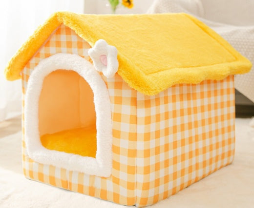 a display image of the Snugglebugsupply's Removable and Foldable Pet House