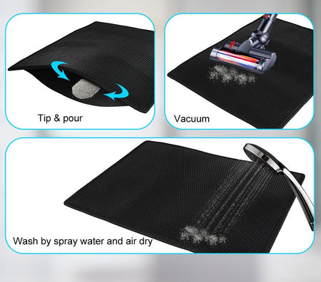 SnuggleBugSupply waterproof honeycomb litter mat, combining functionality with modern design