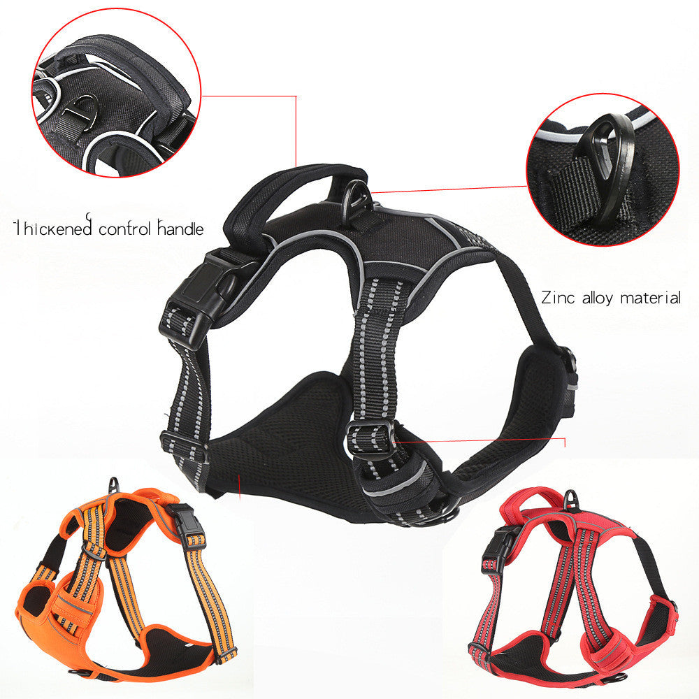 A descriptive image of Snugglebugsupply pet harness product.