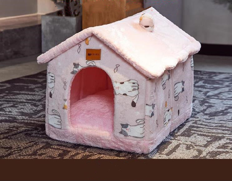 a display image of the Snugglebugsupply's Removable and Foldable Pet House