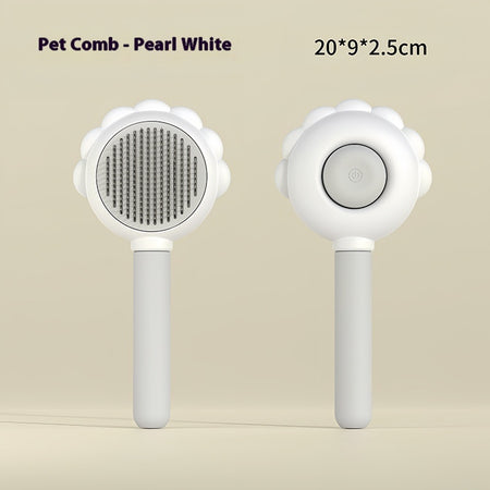 Dual-purpose pet hair remover cleaning lint and fur from clothes and furniture, ideal for pet owners.