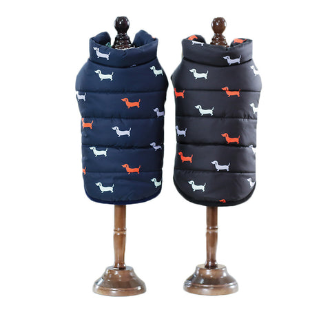 A display image of the snugglebugsupply's Winter Pet Jacket