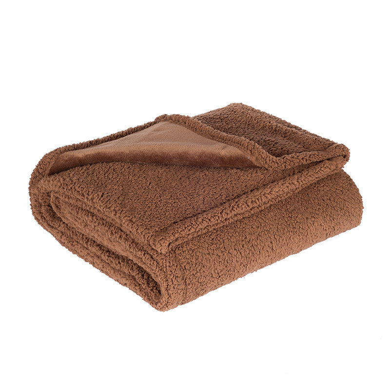 A display image of  the snugglebugsupply's Pet Thick Waterproof Cushion Blanket