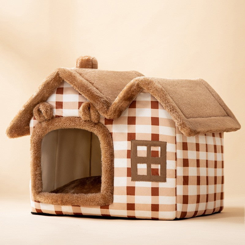 a display image of the Snugglebugsupply's Removable and Foldable Pet House