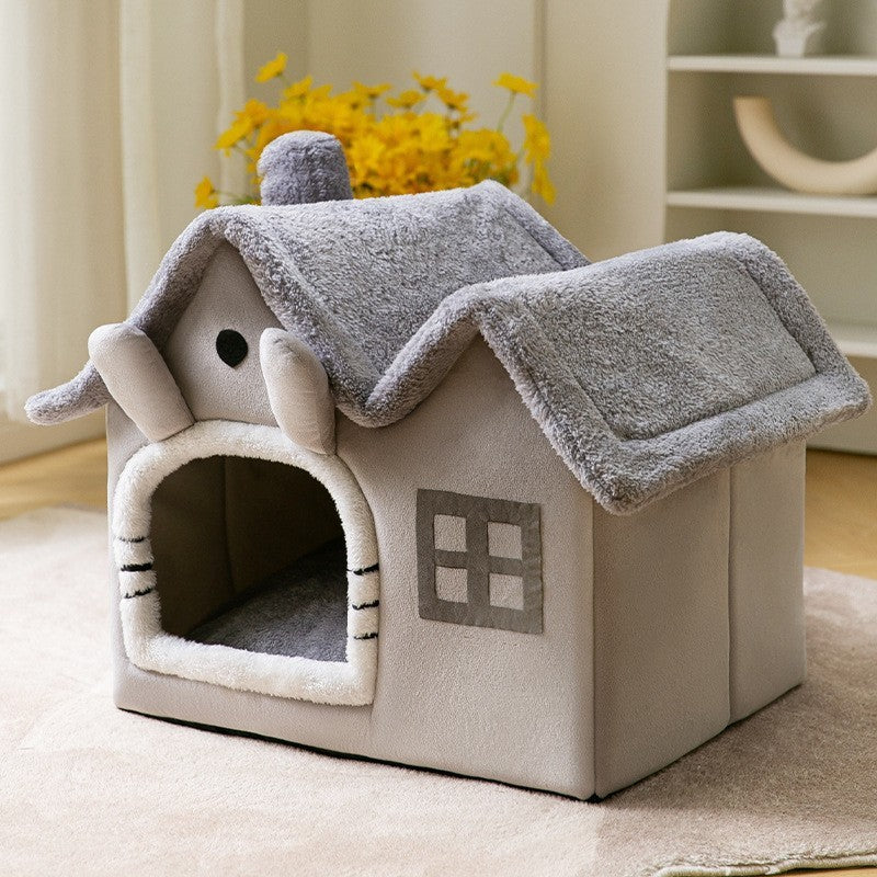 a display image of the Snugglebugsupply's Removable and Foldable Pet House