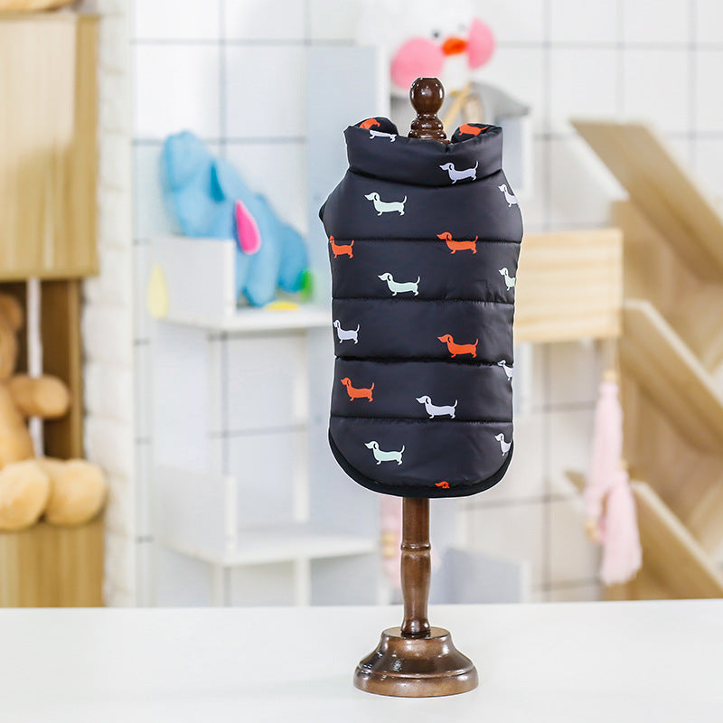 A display image of the snugglebugsupply's Winter Pet Jacket