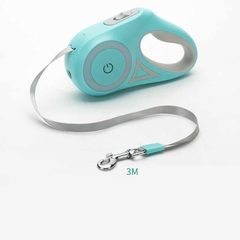 A display image of the Snugglebugsupply's Pet Automatic Retractable Leash