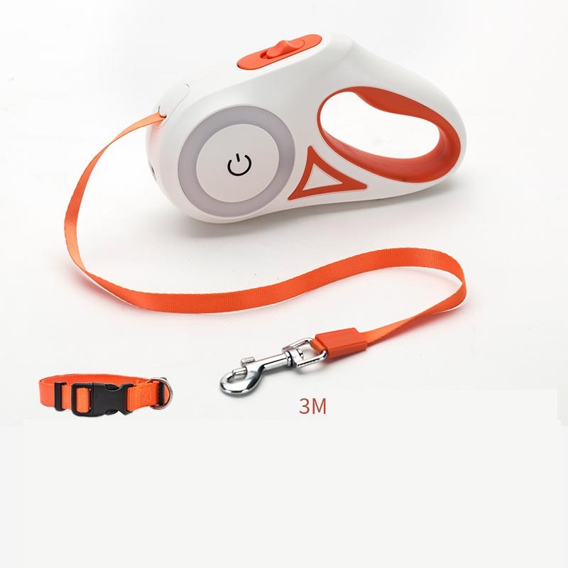 A display image of the Snugglebugsupply's Pet Automatic Retractable Leash