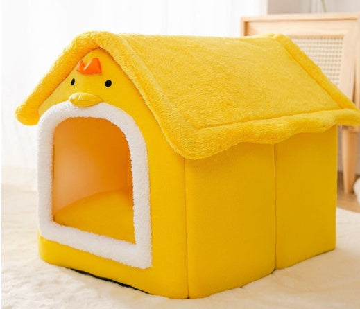 a display image of the Snugglebugsupply's Removable and Foldable Pet House