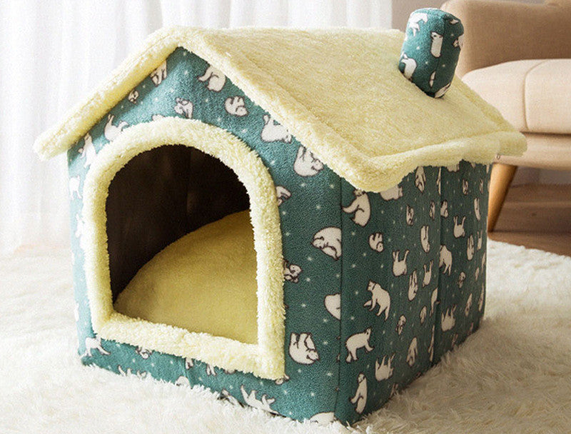 a display image of the Snugglebugsupply's Removable and Foldable Pet House