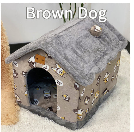 a display image of the Snugglebugsupply's Removable and Foldable Pet House