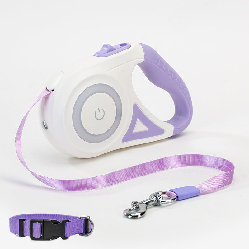 A display image of the Snugglebugsupply's Pet Automatic Retractable Leash