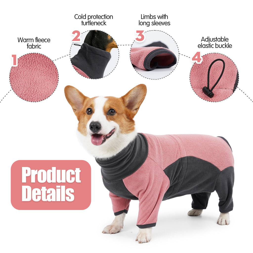 Pet-friendly winter clothing for dogs, combining style and functionality for snowy adventures.