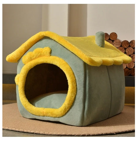 a display image of the Snugglebugsupply's Removable and Foldable Pet House