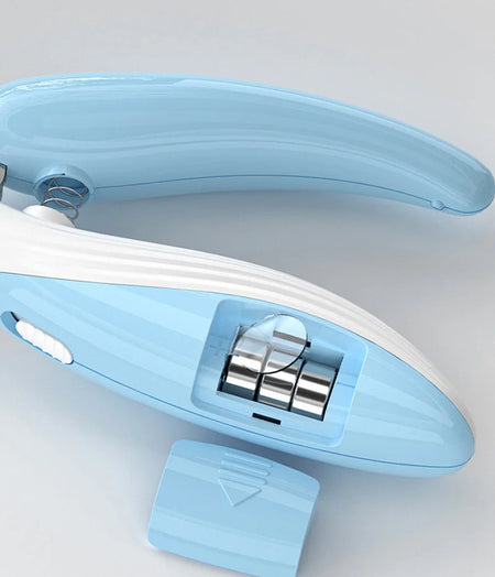 A display image of the snugglebugsupply's Pet Nail Clippers battery space 